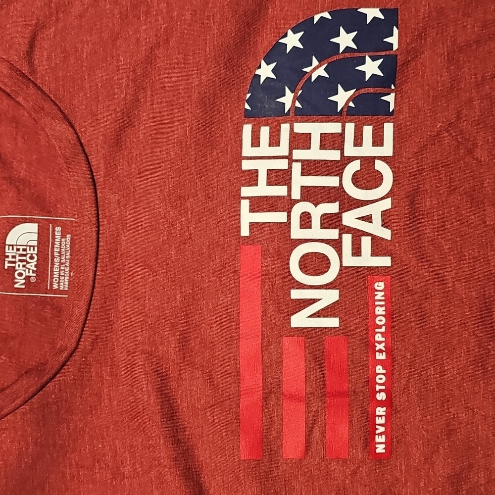 The North Face Sleevless Flag Tee Ladies Large - Picture 6 of 6